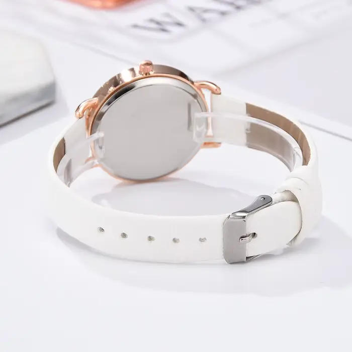 Montre-bracelet à quartz décontractée pour femme