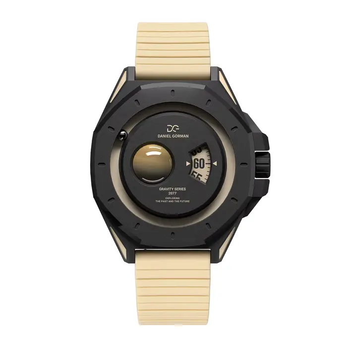 Saturn 17P montre Orange DG0132 boîtier en laiton et cuivre nouvelle