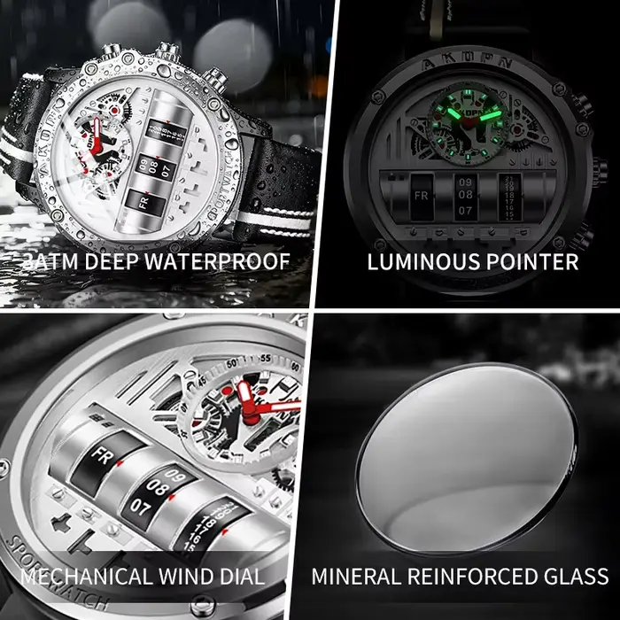 AKDPN montres pour hommes électronique