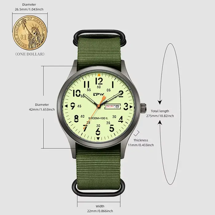 Montre de terrain TPW 2026