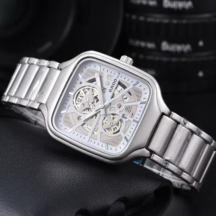 Montres élégantes et uniques de marque originale Rado pour hommes, montre à Quartz multifonction cla