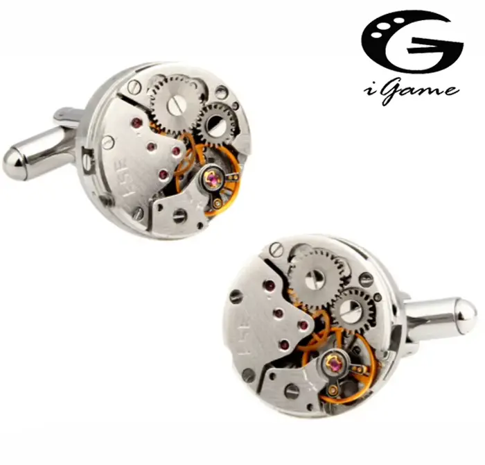 Boutons de manchette de montre pour hommes