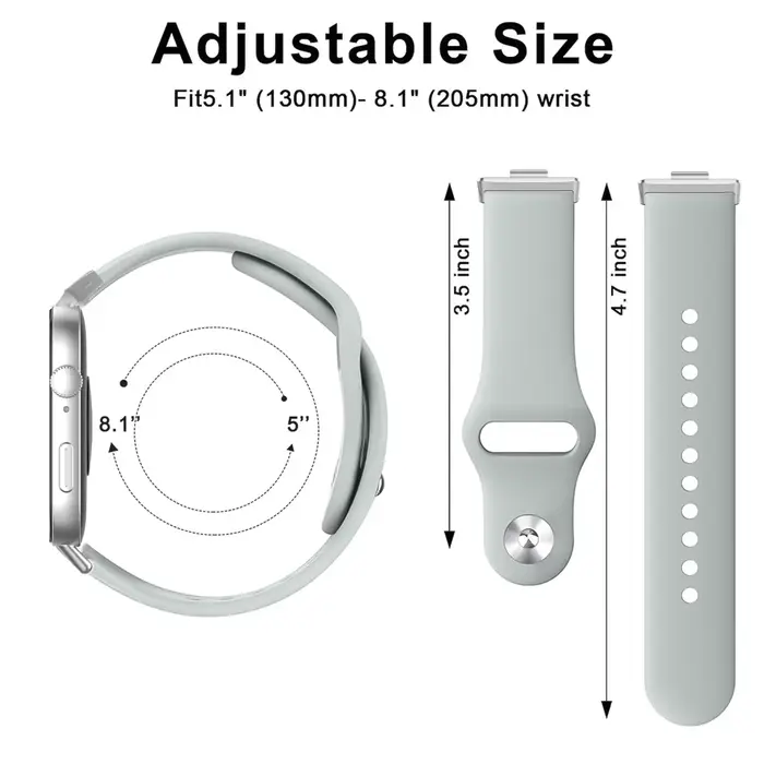 Bracelet de sport en silicone pour montres connectées Huawei Watch Fit5
