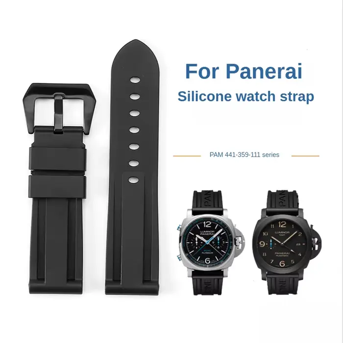 Caoutchouc naturel étanche pour remplacement de bracelet de montre