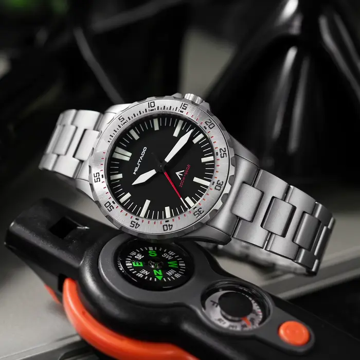 Militado ML16 nouvelle montre à quartz VH31\Ronda 515 39mm montres vintage cristal saphir 20 bars étanche lumineuse
