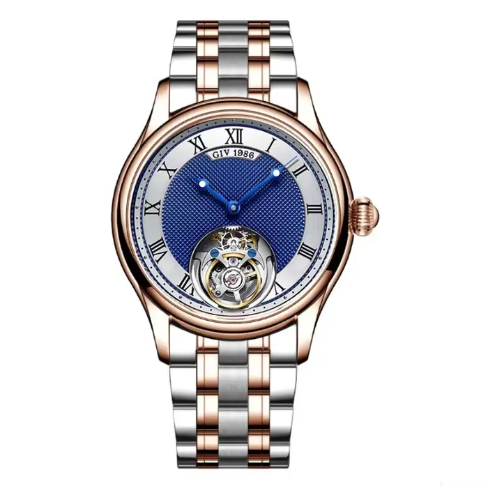 Seton-Montre Mécanique Tourbillon Volant pour Homme, Modules, Montres de Luxe, Mode Homme, Horloge É