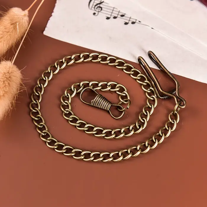 EquiJOFor-Montre de Poche Vintage en Alliage de Bronze, Quartz Antique, 1 Pièce