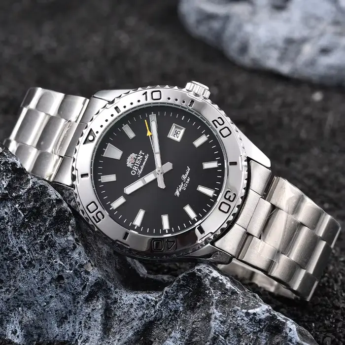 Montres Orient originales de marque, version mode, pour hommes, montre-bracelet automatique mécaniqu