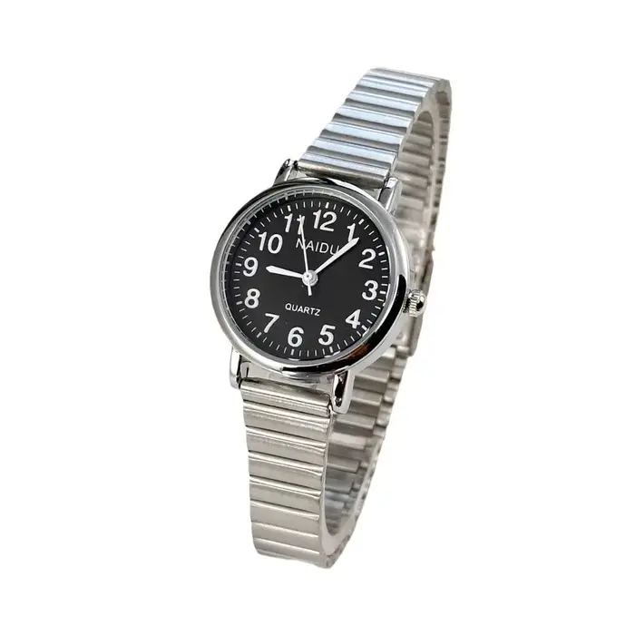 Montre-bracelet à quartz en acier inoxydable pour femme