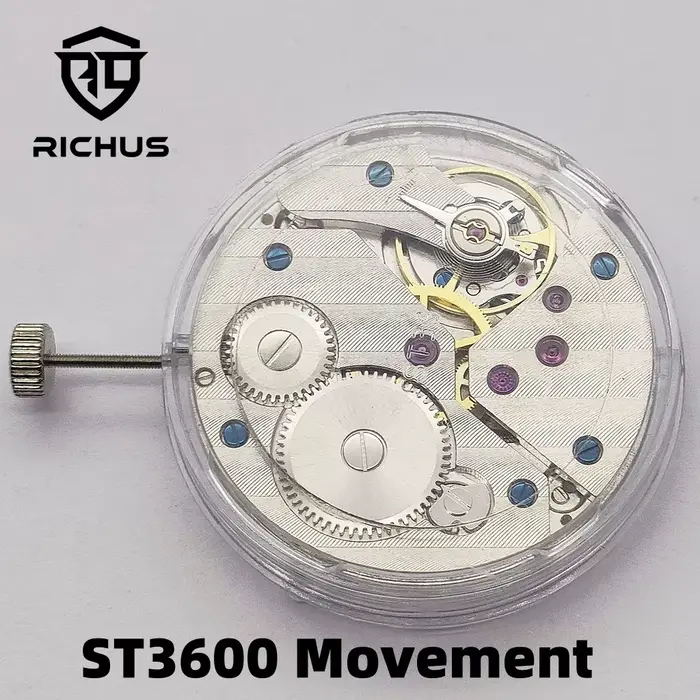RICHUS ST3600 mouvement 17 bijoux mécanique remontage manuel 6497 montre mouvement montres accessoir