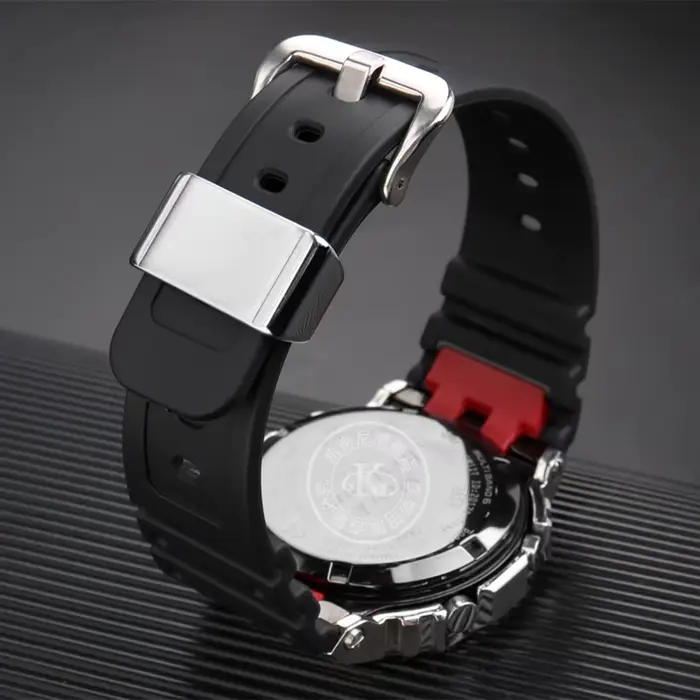 Pour Casio GM-B2100 B2100 bracelet en résine de silicone G-SHOCK