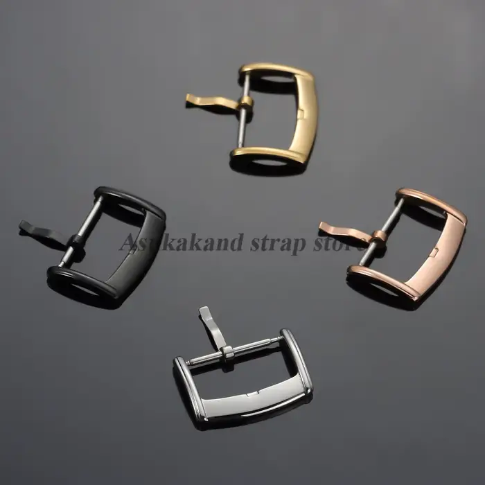 1 pièce Boucle de montre universelle en métal argenté