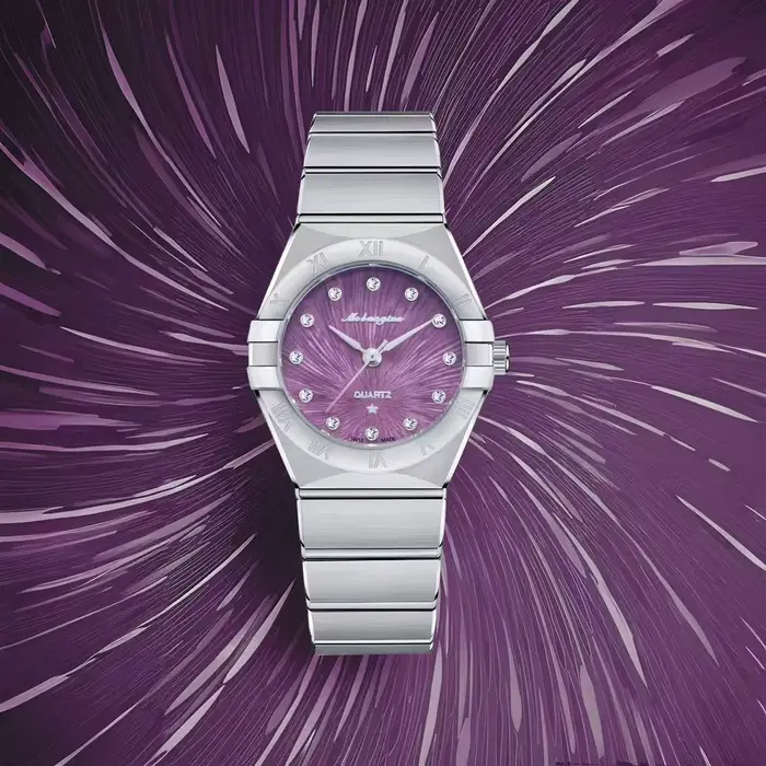 2025NewConstellation montre pour femmes avec cadran coloré et petit