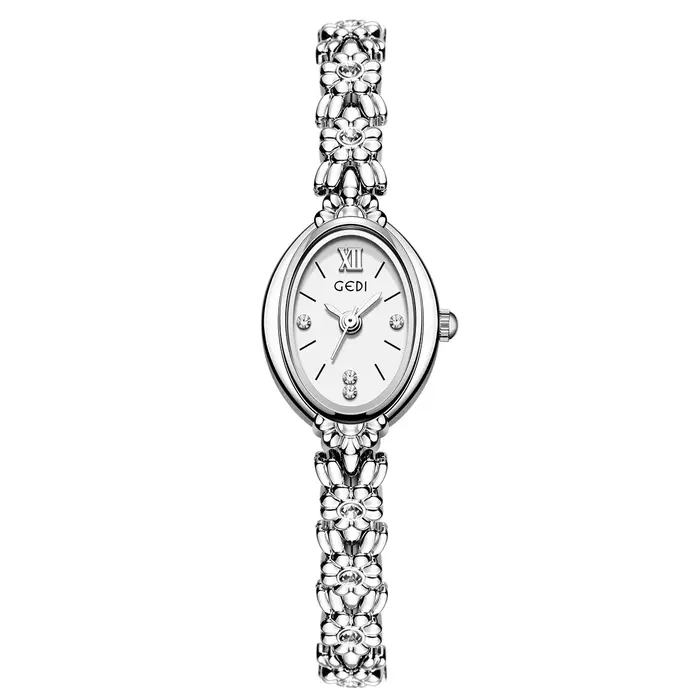 Montre pour femme lumière luxe rétro incrusté de diamants haute beauté Bracelet mode exquise montres