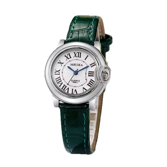 Top marque de luxe femmes atmosphère Rome cadran montres à Quartz mode dame bracelet en cuir montre-bracelet amour cadeau Relógio