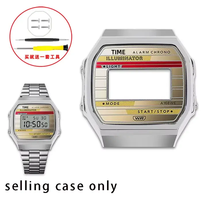 Boîtier DIY pour Casio Vintage Small Square A168