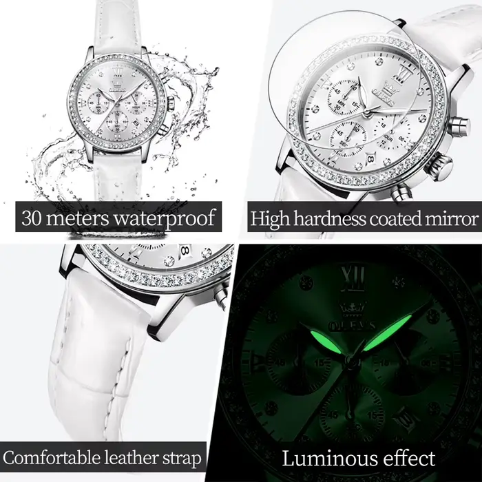Montres-bracelets à quartz OLEVS 9933 pour femmes