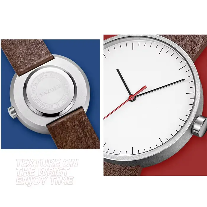 Montres à quartz étanches pour hommes