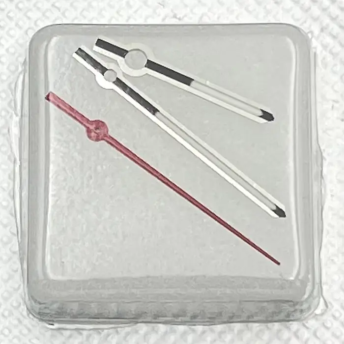 Aiguilles de montre vertes lumineuses pour Commander 8200, aiguilles de mouvement 10.5x15.0x15.0mm, 