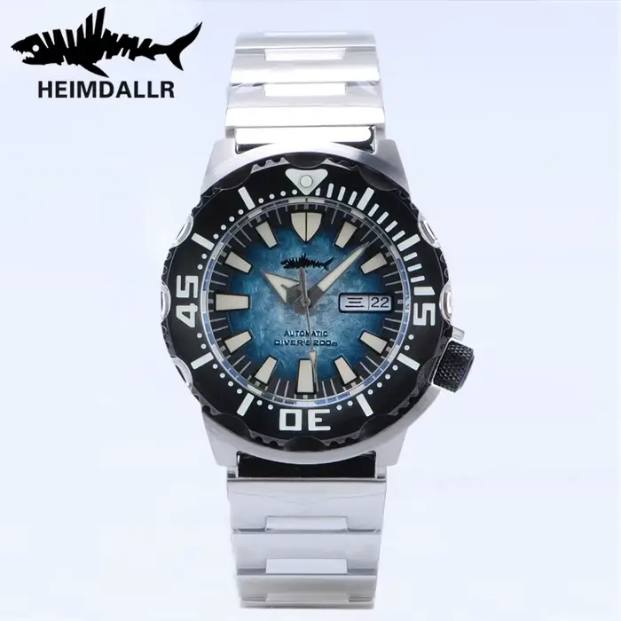 HEIMDALLR V2 Monster Frost hommes montre de plongée NH36A hommes automatique mécanique verre saphir 