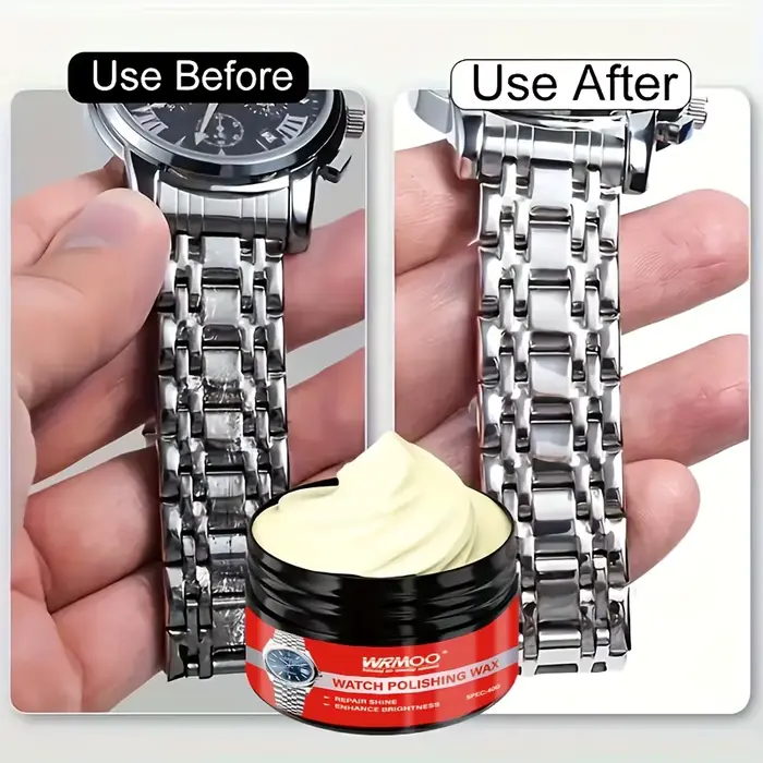 Pâte à polir pour montres instantanées