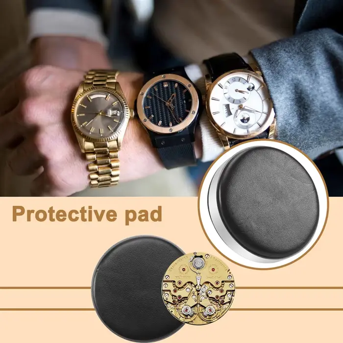 Outil secret de réparation de montre en PU et alliage d'aluminium pour protéger et entretenir vos montres occasions spéciales