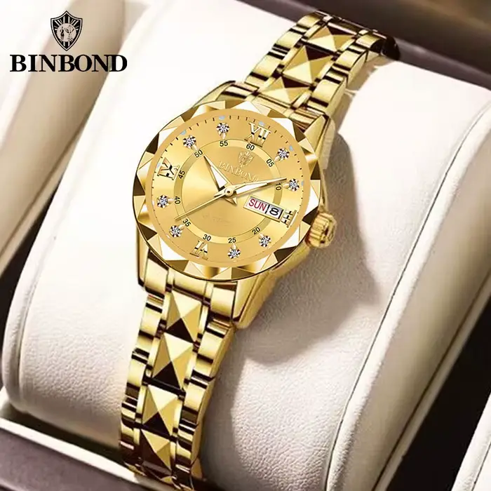 Montres à quartz pour femmes BINBOND B2521