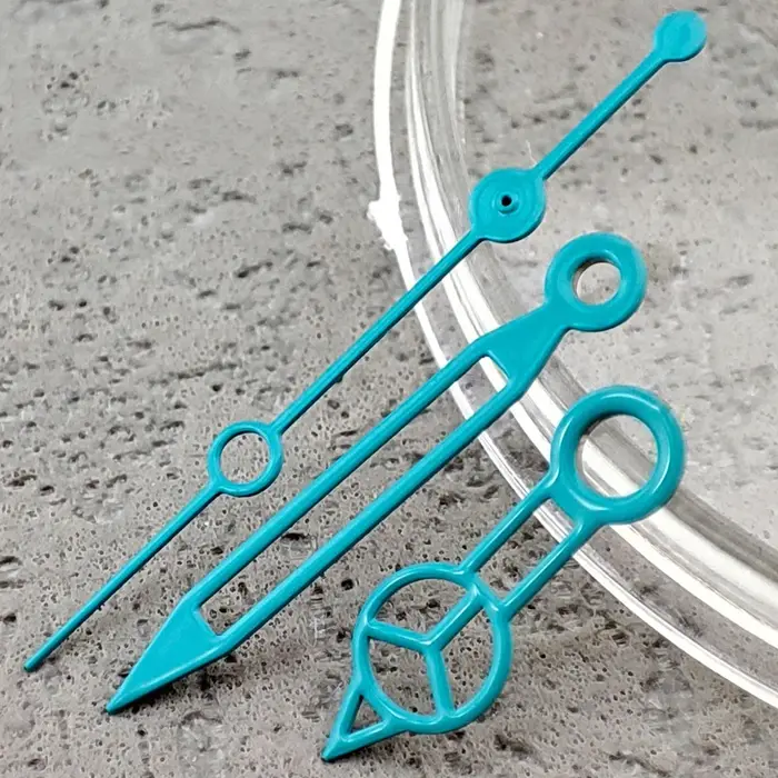 Aiguilles de Montre Vertes