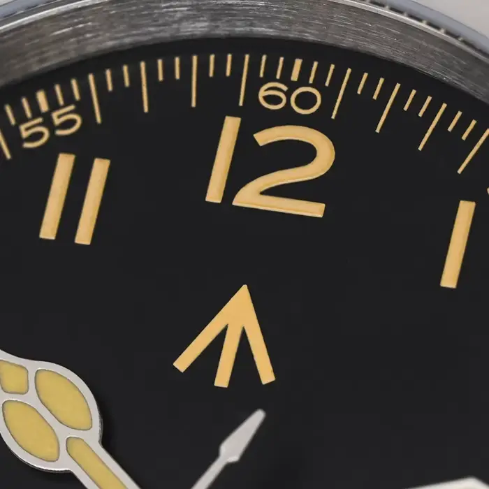 Militado ML08 montre à Quartz VH31 mouvement bande d'acier saphir cristal montre Vintage 10Bar étanc