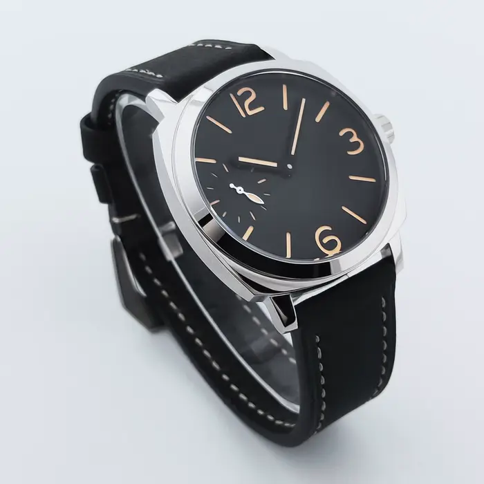 Montre mécanique manuelle Corgeut ST3600 42mm avec verre saphir pour homme