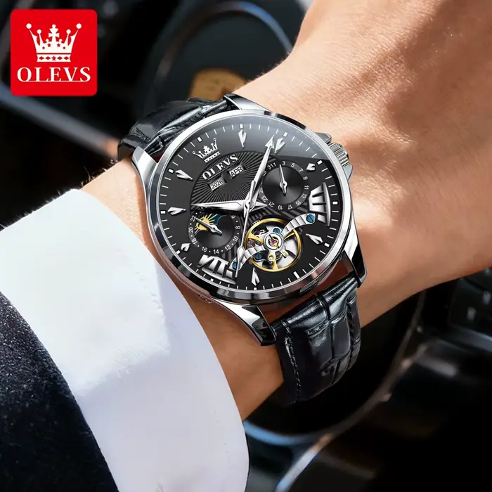 Montres mécaniques OLEVS 7103 pour homme