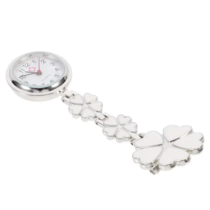 Montre à pince pour infirmière pour femme