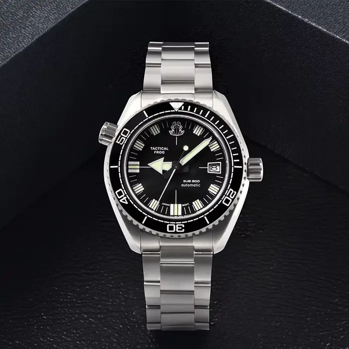Montre de luxe tactique Frog 41MM pour hommes