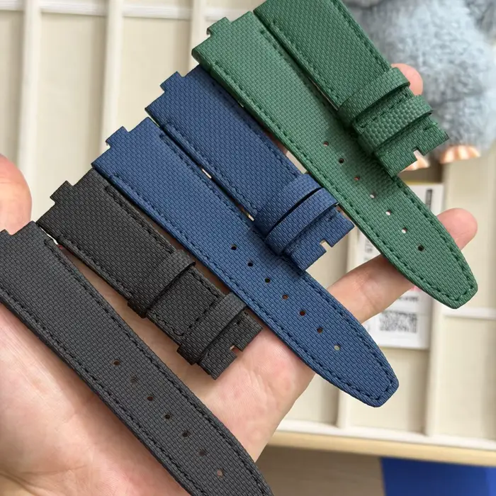 Bracelet de montre fait main pour Vacheron Constantin Overseas 4500V 5500V 7900V 24×7mm avec maillons de finition