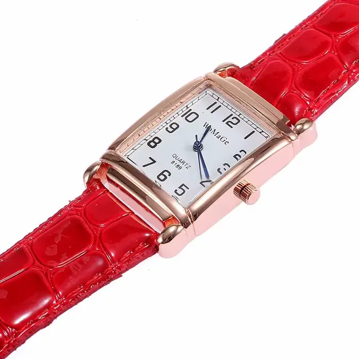 Montre JBAILI en acier inoxydable rose avec bracelet résistant à l'eau pour femmes occasions spéciales simple et élégante quartz