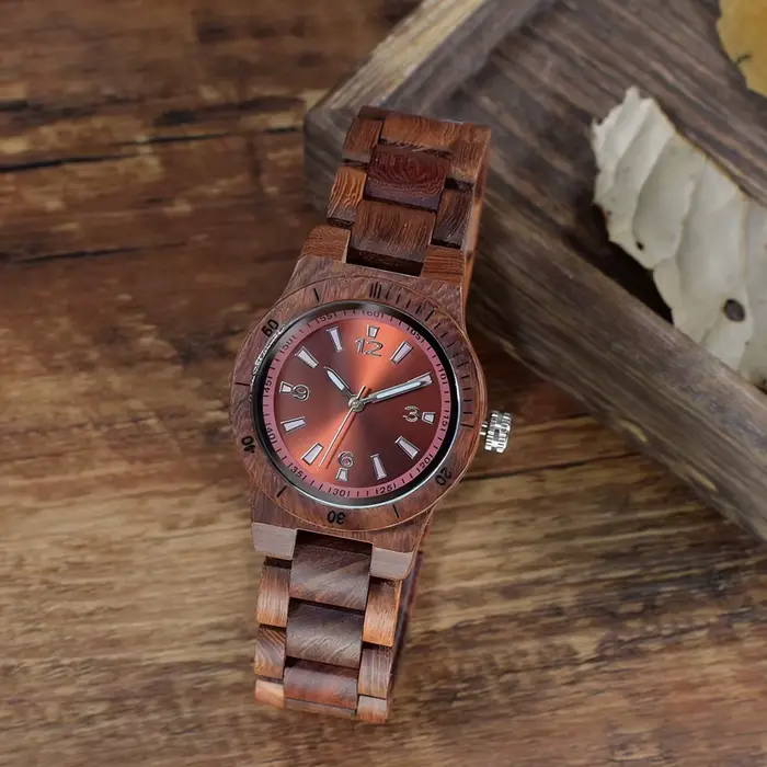 Montre en bois pour femme