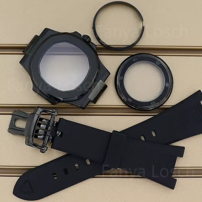 Boîtier de montre noir 40mm