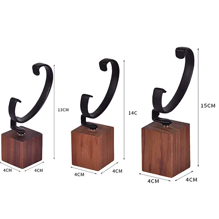 Présentoir de montre en bois haut de gamme