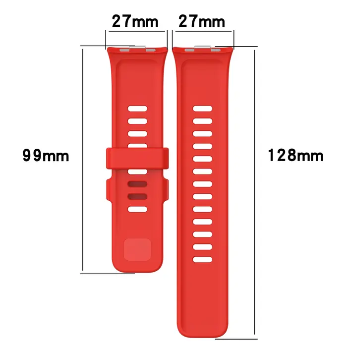 Bracelet en silicone original pour montre connectée Redmi 4 5 6 bracelet de remplacement pour Xiaomi accessoires de sport pour homme et femme différentes occasions