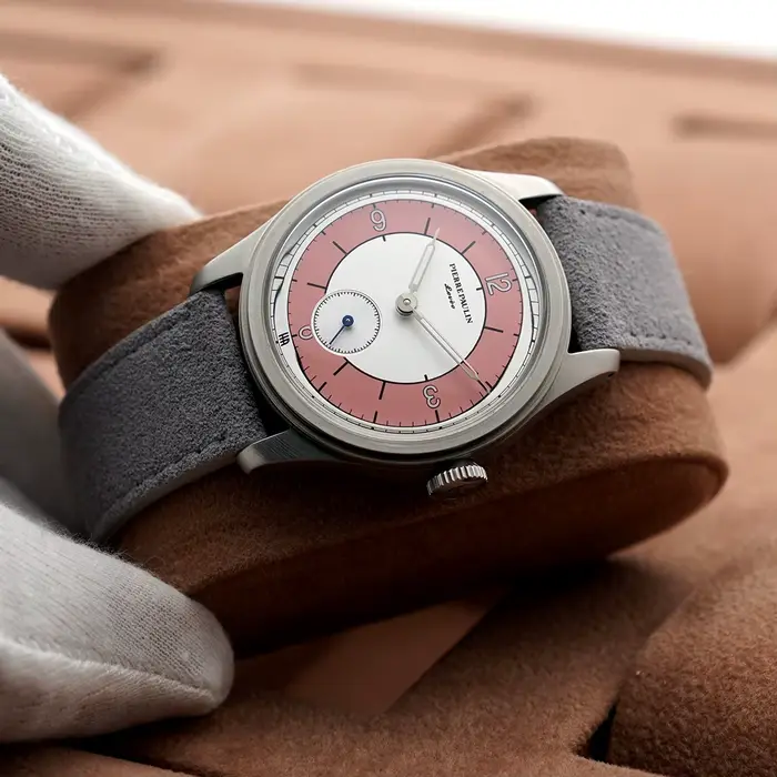 Montre MERKUR Vintage Sector Montre de Plongée Style Mode Casier Rond Mouvement Manuelle Résistance à l'Eau 50m Occasions Spéciales