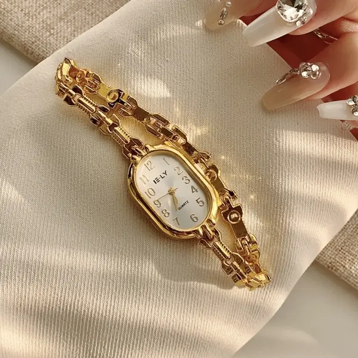Femmes montres Top marque de luxe montres dames mode or Bracelet montre femme élégante horloge femme