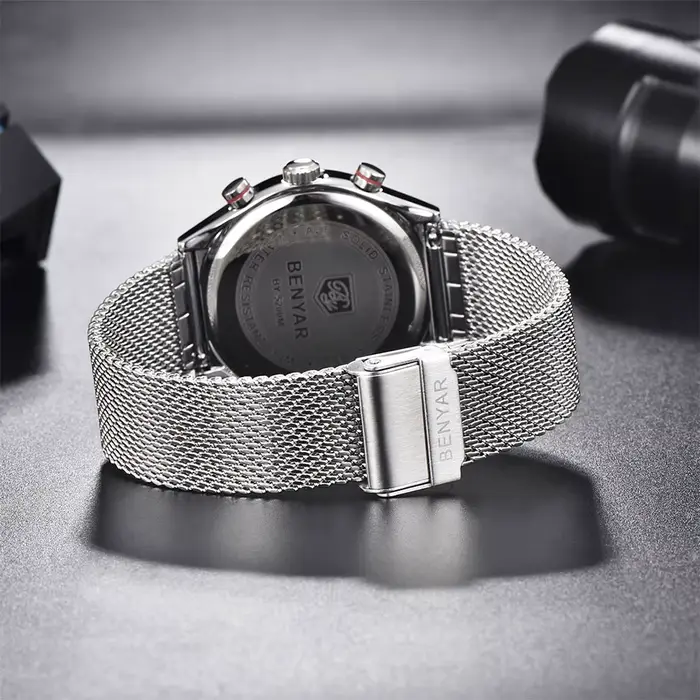 BENYAR nouveaux hommes montre 42mm