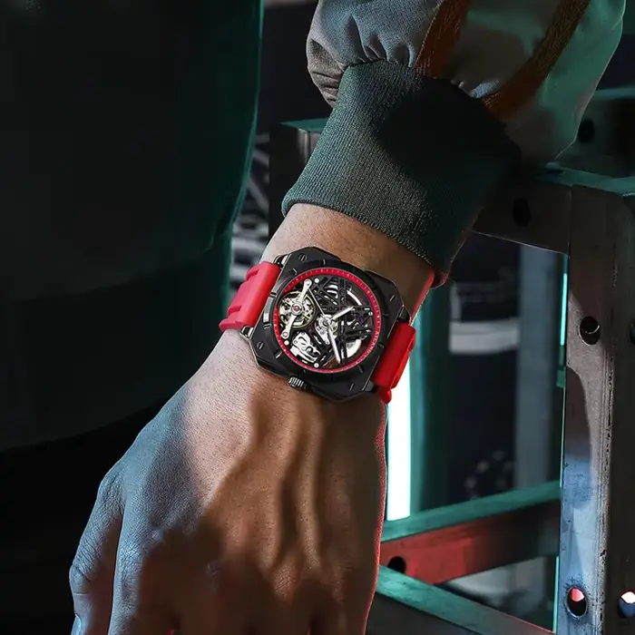 Montre automatique à tourbillon AILANG 8011 2026 à cadran carré