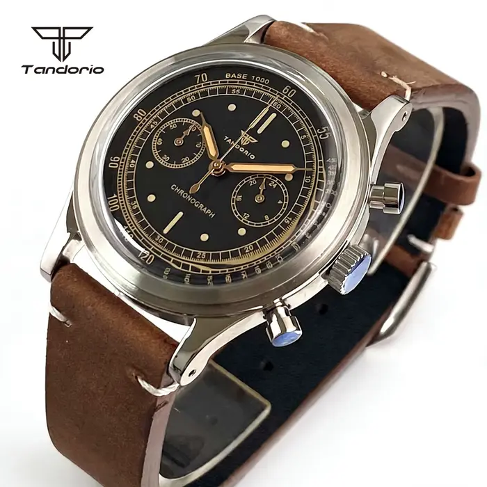 Montre à quartz multifonctionnelle Tandorio 38 mm Miyota OS20
