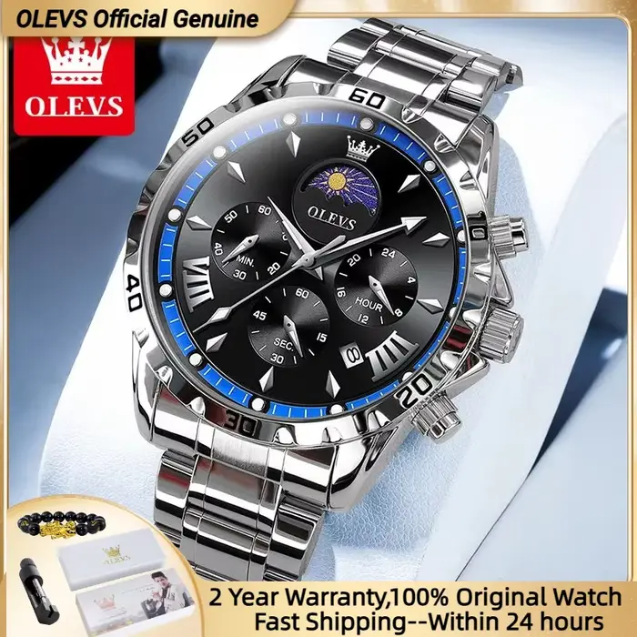 Montre de sport à quartz pour homme