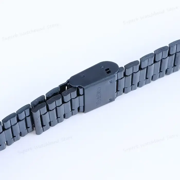 Bracelet de montre vintage en métal 18mm