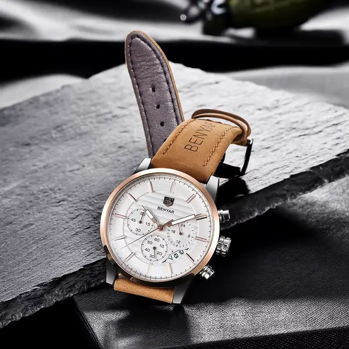 Montre-bracelet à quartz pour homme