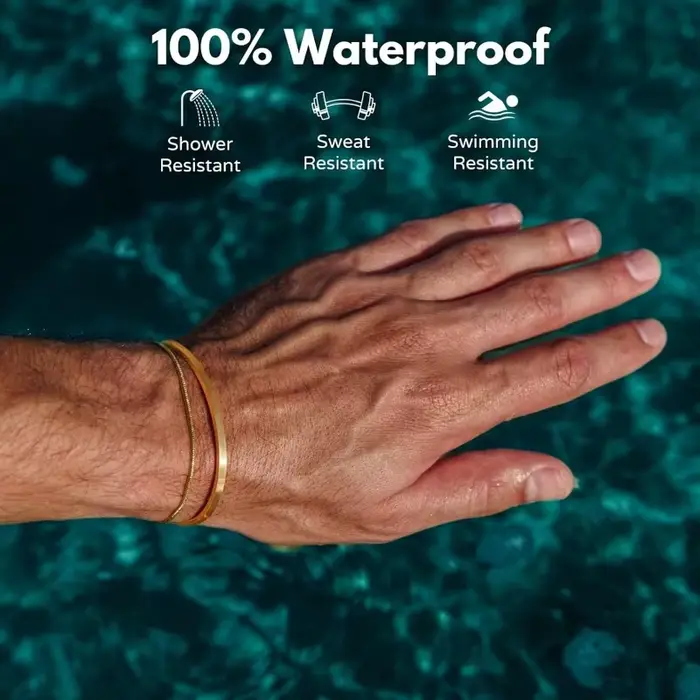 Ensemble de bracelets étanches pour hommes