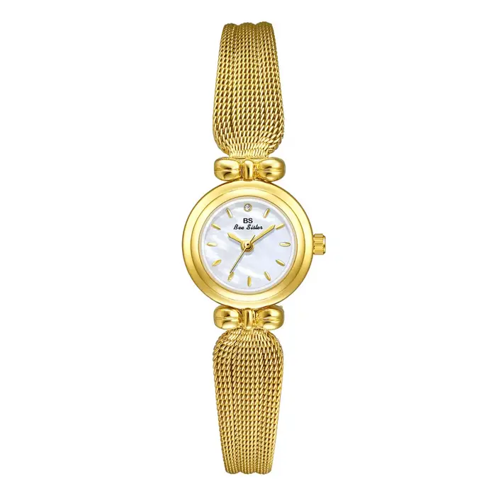 Nouvelles montres pour femmes petit cadran vert montre à Quartz de luxe Vintage dames robe Bracelet 