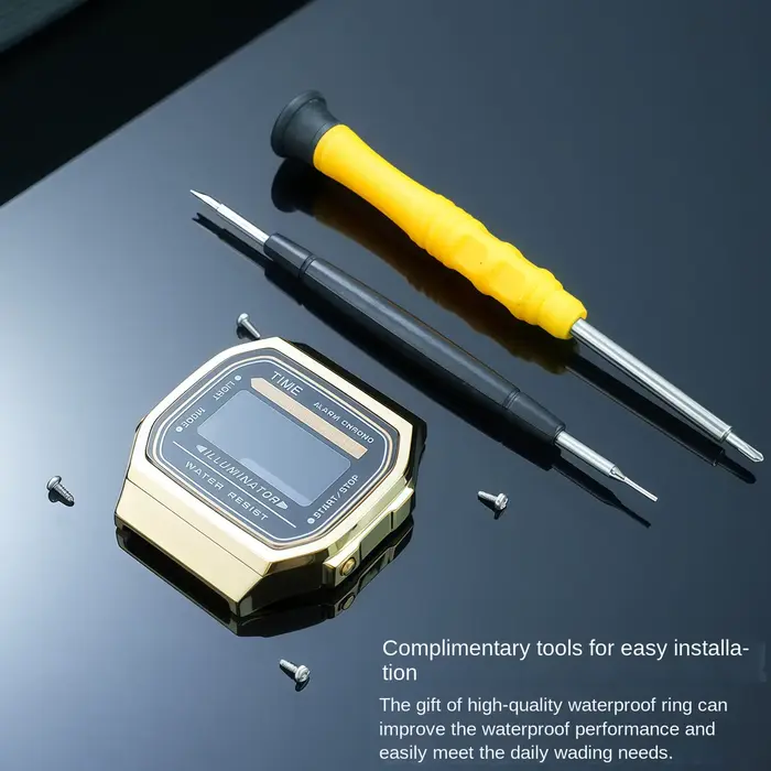 Kit de modification a168 pour Casio Small Square A168/WA/WG-1A